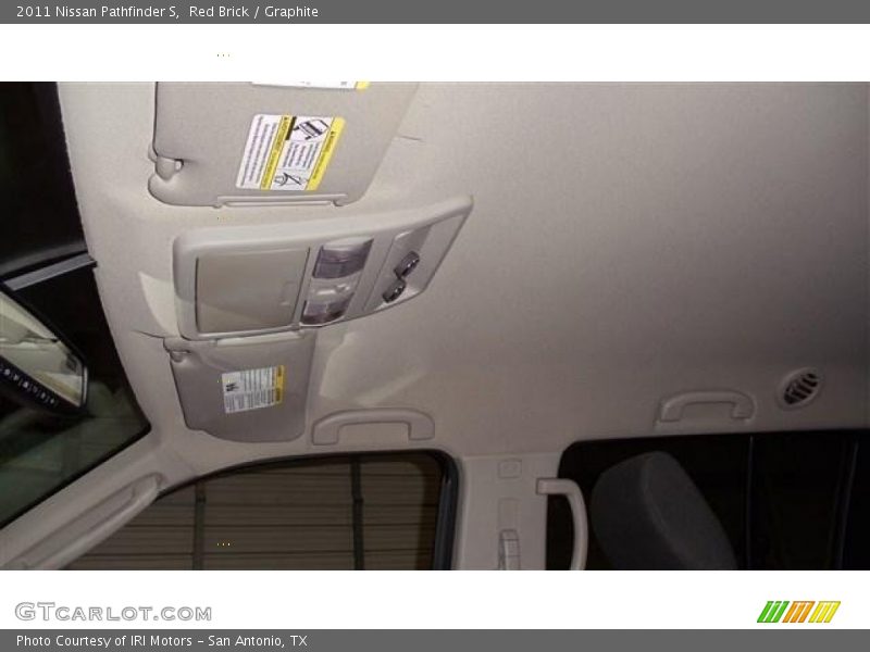 Red Brick / Graphite 2011 Nissan Pathfinder S
