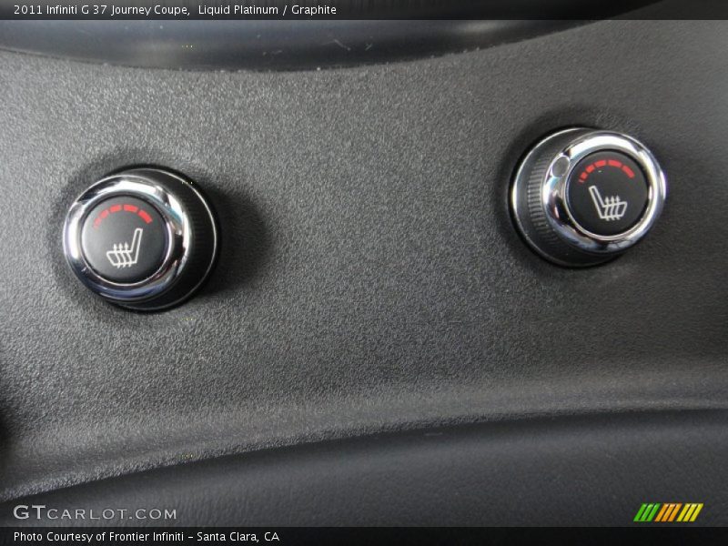 Liquid Platinum / Graphite 2011 Infiniti G 37 Journey Coupe