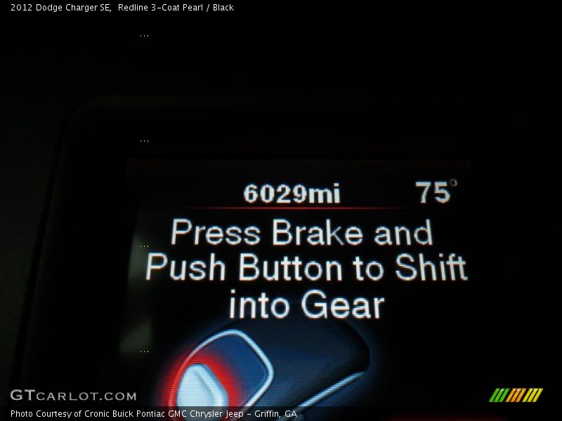 Redline 3-Coat Pearl / Black 2012 Dodge Charger SE