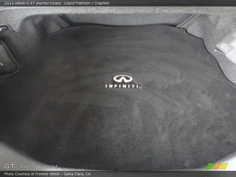 Liquid Platinum / Graphite 2011 Infiniti G 37 Journey Coupe