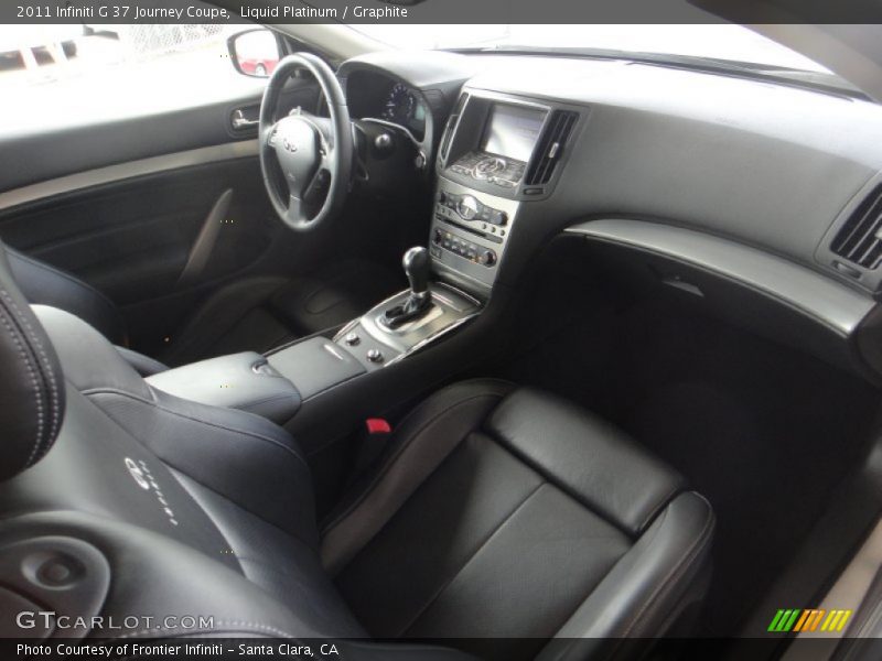 Liquid Platinum / Graphite 2011 Infiniti G 37 Journey Coupe