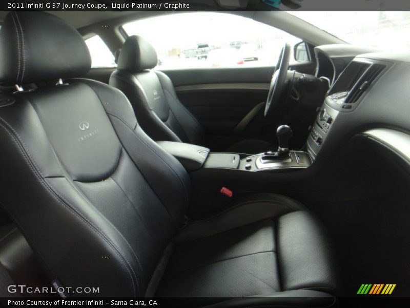 Liquid Platinum / Graphite 2011 Infiniti G 37 Journey Coupe