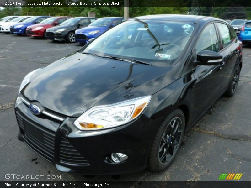 Tuxedo Black / Charcoal Black 2014 Ford Focus SE Hatchback