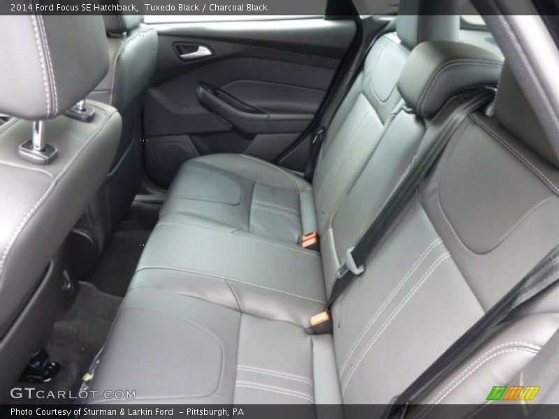 Rear Seat of 2014 Focus SE Hatchback
