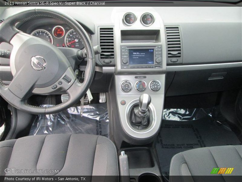 Dashboard of 2011 Sentra SE-R Spec V