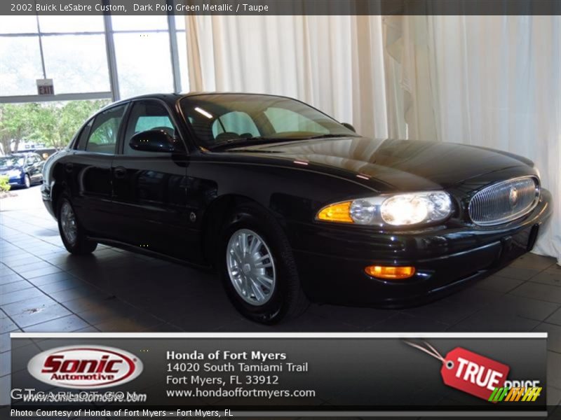 Dark Polo Green Metallic / Taupe 2002 Buick LeSabre Custom