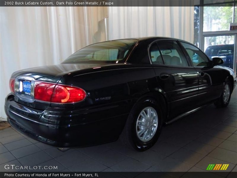 Dark Polo Green Metallic / Taupe 2002 Buick LeSabre Custom