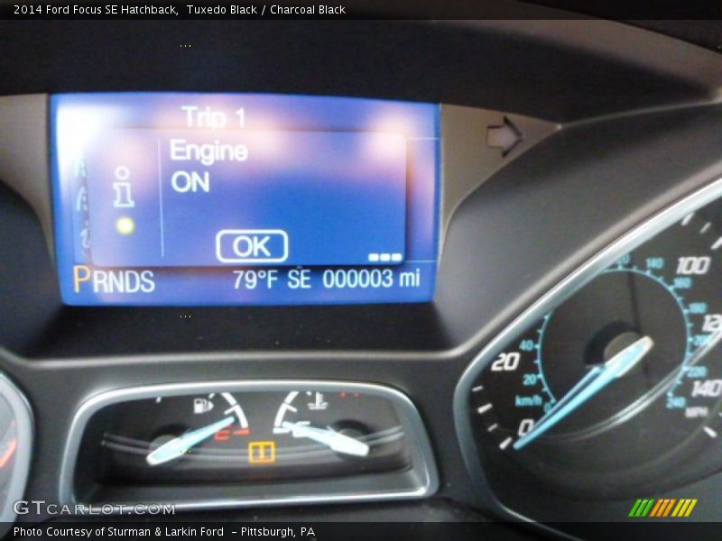 Tuxedo Black / Charcoal Black 2014 Ford Focus SE Hatchback