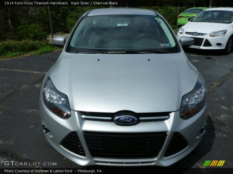  2014 Focus Titanium Hatchback Ingot Silver