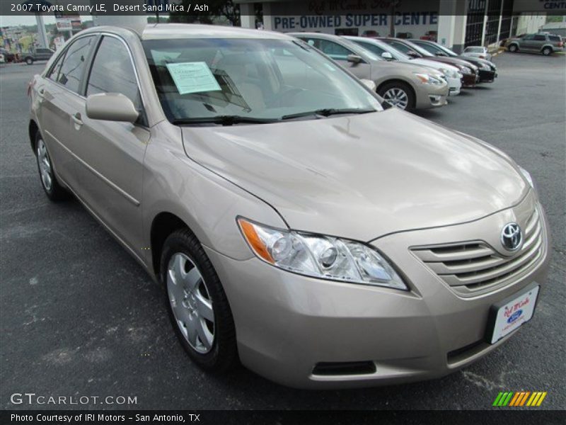 Desert Sand Mica / Ash 2007 Toyota Camry LE