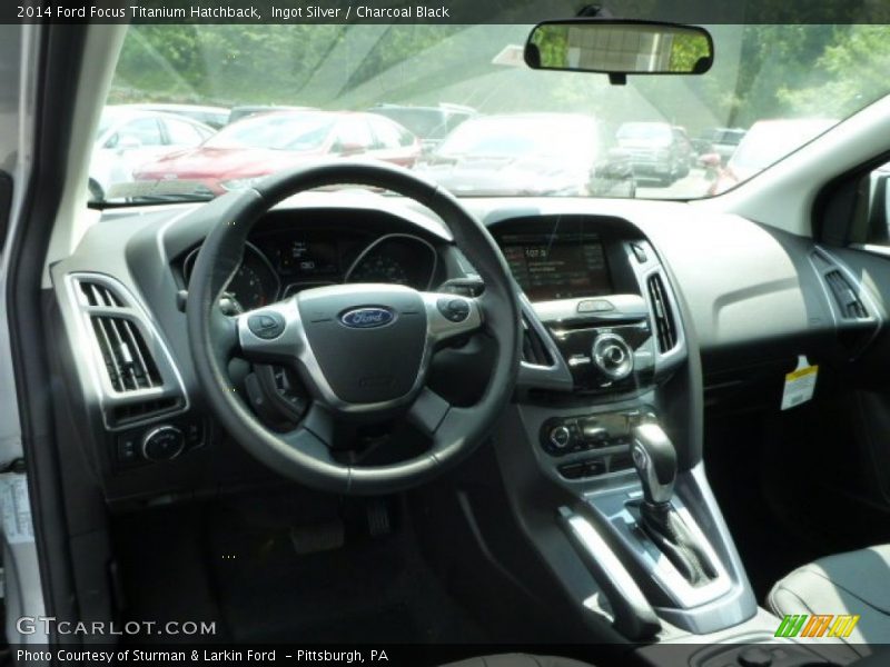 Dashboard of 2014 Focus Titanium Hatchback