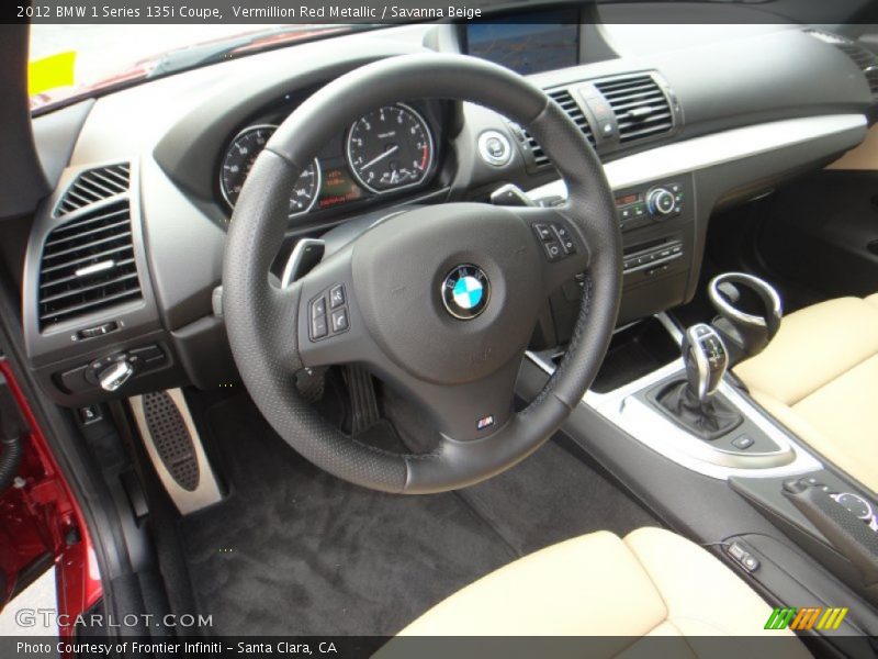 Dashboard of 2012 1 Series 135i Coupe