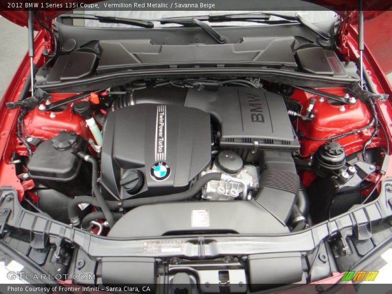  2012 1 Series 135i Coupe Engine - 3.0 Liter DI TwinPower Turbocharged DOHC 24-Valve VVT Inline 6 Cylinder