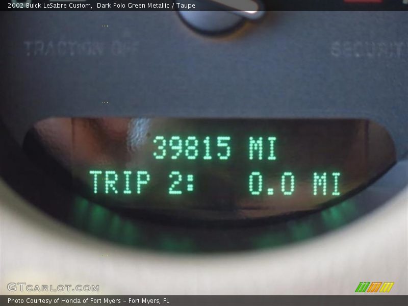 Dark Polo Green Metallic / Taupe 2002 Buick LeSabre Custom