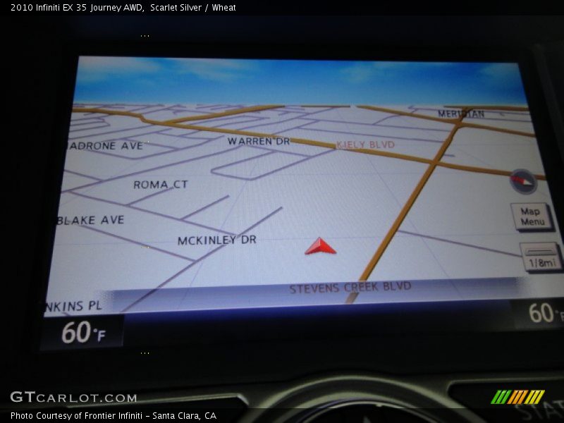 Scarlet Silver / Wheat 2010 Infiniti EX 35 Journey AWD