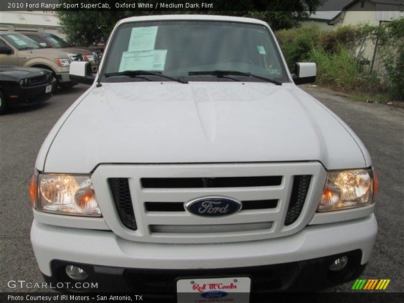 Oxford White / Medium Dark Flint 2010 Ford Ranger Sport SuperCab