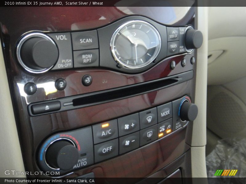 Scarlet Silver / Wheat 2010 Infiniti EX 35 Journey AWD