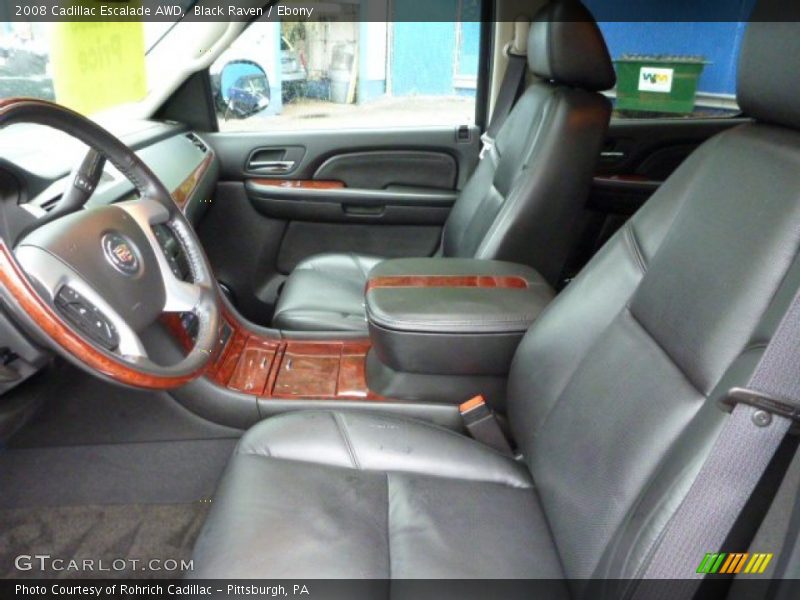Black Raven / Ebony 2008 Cadillac Escalade AWD