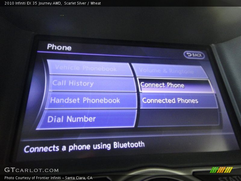 Scarlet Silver / Wheat 2010 Infiniti EX 35 Journey AWD