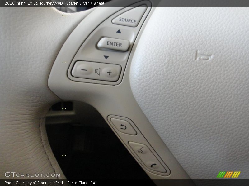 Scarlet Silver / Wheat 2010 Infiniti EX 35 Journey AWD