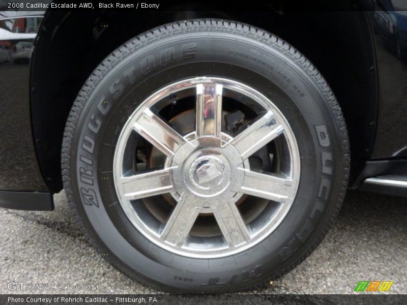 Black Raven / Ebony 2008 Cadillac Escalade AWD