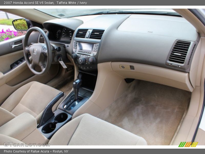 Taffeta White / Ivory 2007 Honda Accord SE V6 Sedan