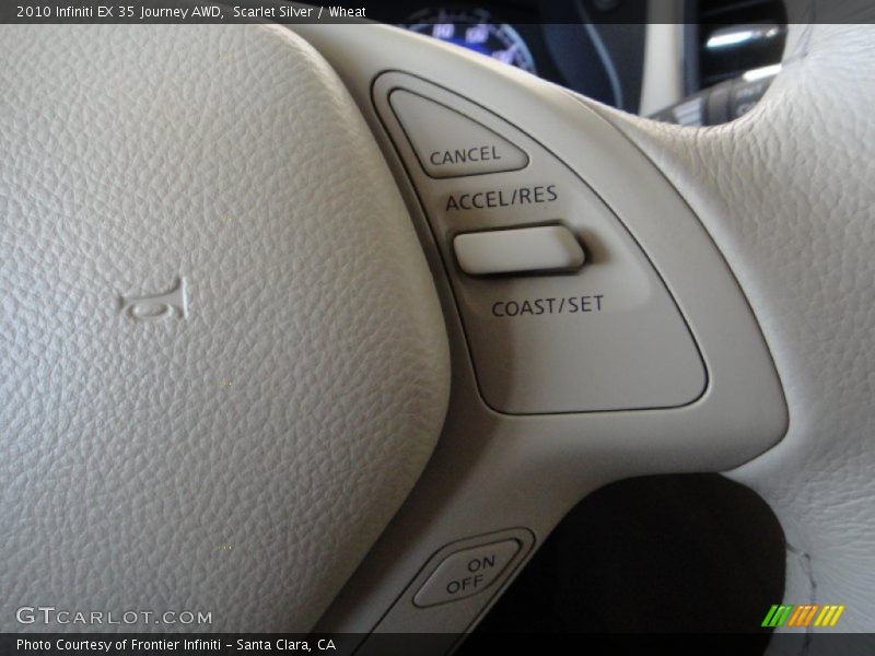 Scarlet Silver / Wheat 2010 Infiniti EX 35 Journey AWD