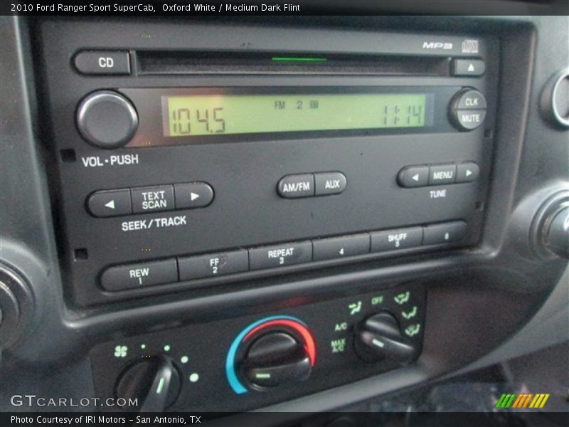 Oxford White / Medium Dark Flint 2010 Ford Ranger Sport SuperCab