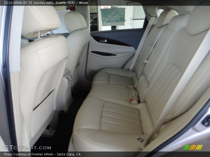 Scarlet Silver / Wheat 2010 Infiniti EX 35 Journey AWD