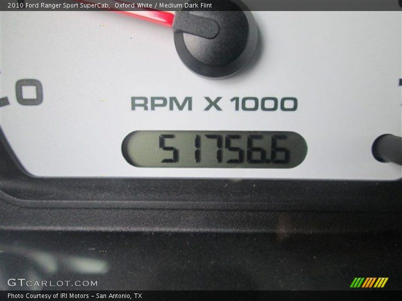 Oxford White / Medium Dark Flint 2010 Ford Ranger Sport SuperCab