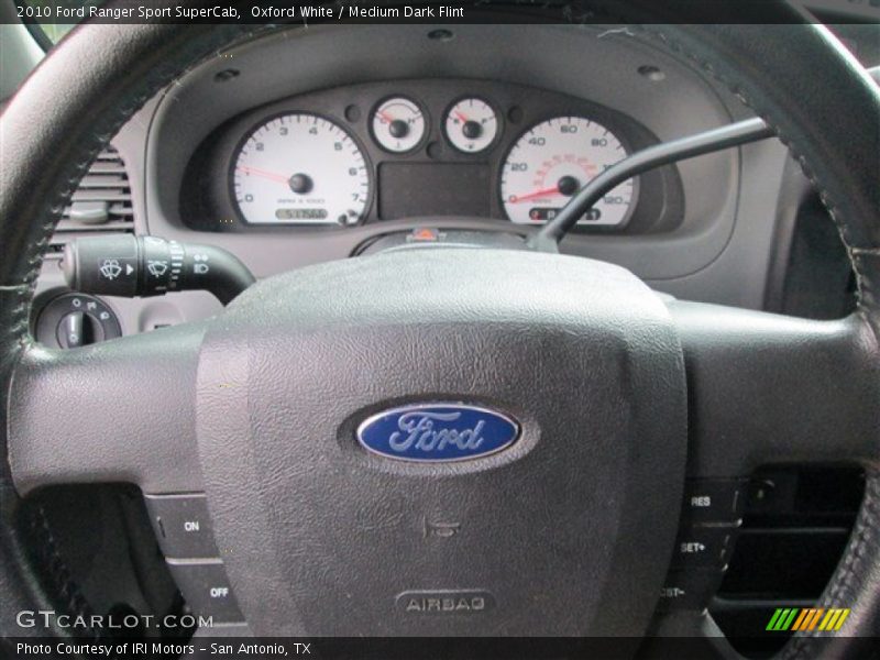 Oxford White / Medium Dark Flint 2010 Ford Ranger Sport SuperCab