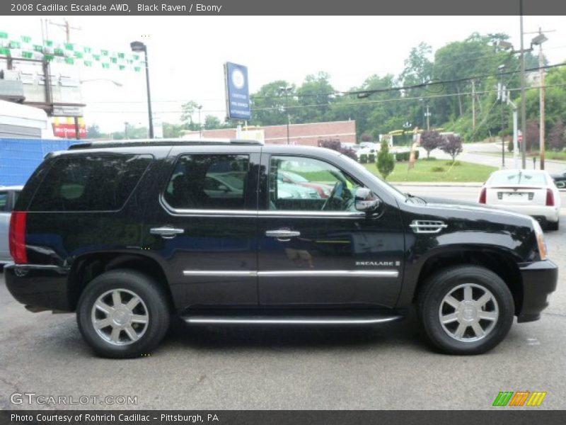 Black Raven / Ebony 2008 Cadillac Escalade AWD