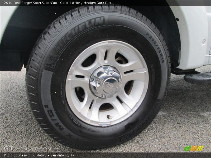 Oxford White / Medium Dark Flint 2010 Ford Ranger Sport SuperCab