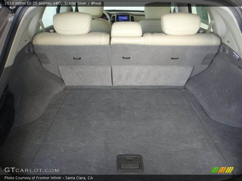 Scarlet Silver / Wheat 2010 Infiniti EX 35 Journey AWD