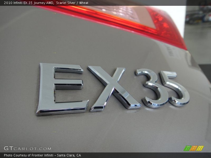 Scarlet Silver / Wheat 2010 Infiniti EX 35 Journey AWD