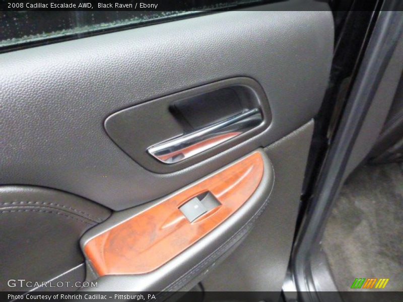 Black Raven / Ebony 2008 Cadillac Escalade AWD