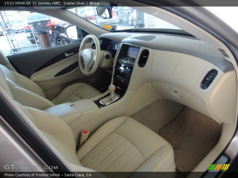 Scarlet Silver / Wheat 2010 Infiniti EX 35 Journey AWD