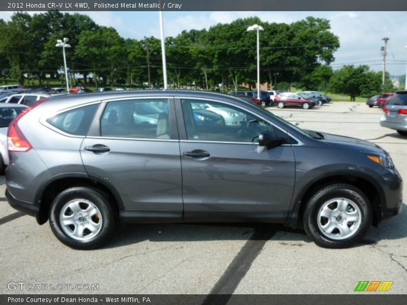 Polished Metal Metallic / Gray 2012 Honda CR-V LX 4WD