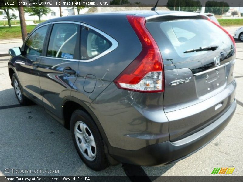 Polished Metal Metallic / Gray 2012 Honda CR-V LX 4WD