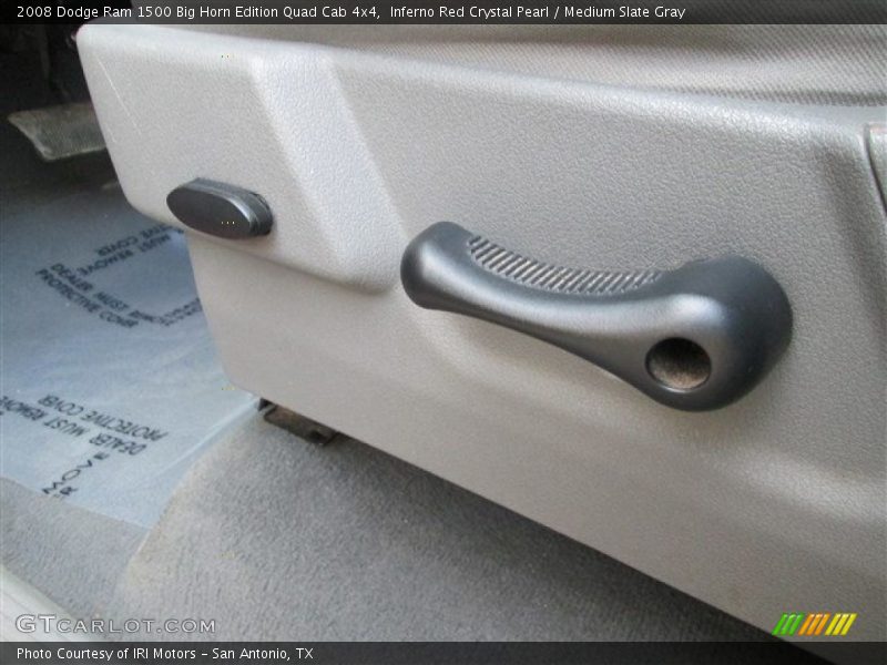 Inferno Red Crystal Pearl / Medium Slate Gray 2008 Dodge Ram 1500 Big Horn Edition Quad Cab 4x4