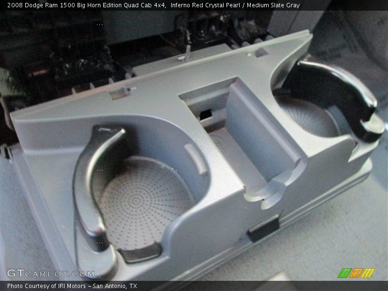 Inferno Red Crystal Pearl / Medium Slate Gray 2008 Dodge Ram 1500 Big Horn Edition Quad Cab 4x4