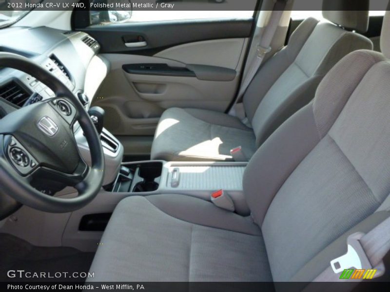 Polished Metal Metallic / Gray 2012 Honda CR-V LX 4WD