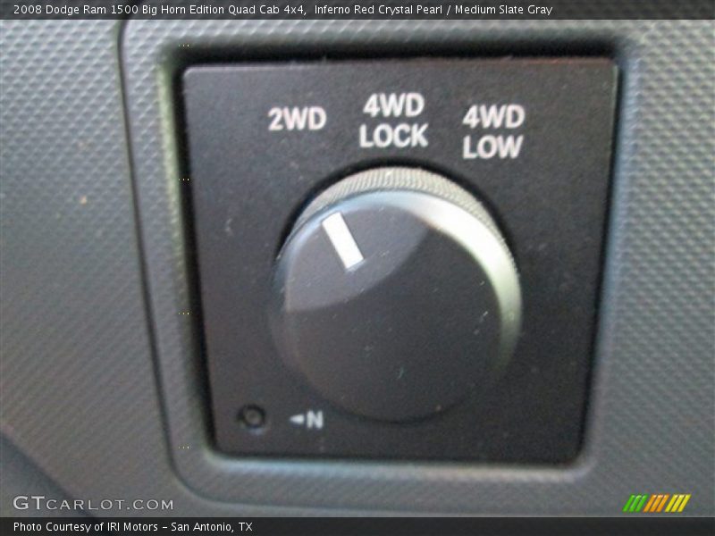 Inferno Red Crystal Pearl / Medium Slate Gray 2008 Dodge Ram 1500 Big Horn Edition Quad Cab 4x4