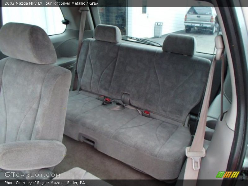 Sunlight Silver Metallic / Gray 2003 Mazda MPV LX