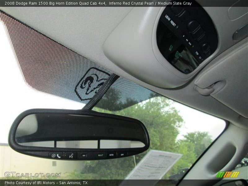 Inferno Red Crystal Pearl / Medium Slate Gray 2008 Dodge Ram 1500 Big Horn Edition Quad Cab 4x4