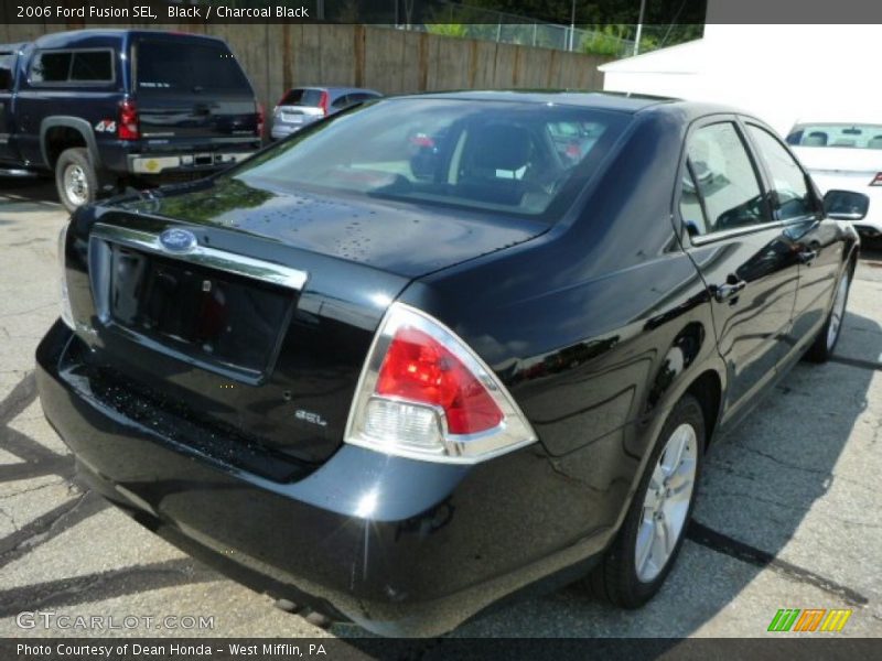 Black / Charcoal Black 2006 Ford Fusion SEL