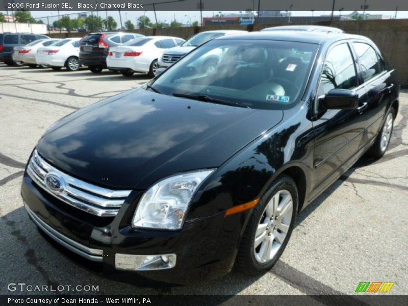 Black / Charcoal Black 2006 Ford Fusion SEL