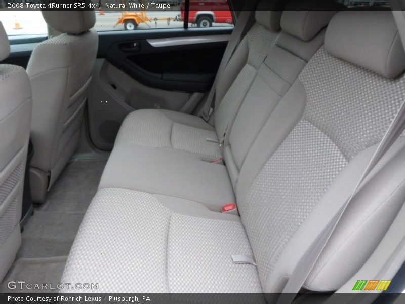 Natural White / Taupe 2008 Toyota 4Runner SR5 4x4