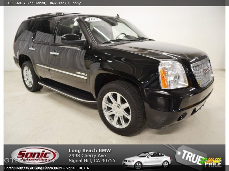 Onyx Black / Ebony 2012 GMC Yukon Denali