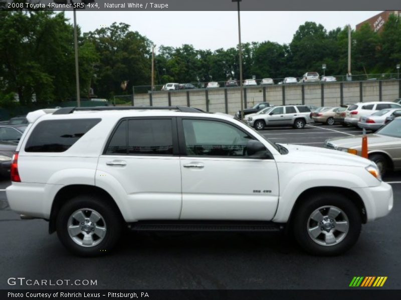 Natural White / Taupe 2008 Toyota 4Runner SR5 4x4